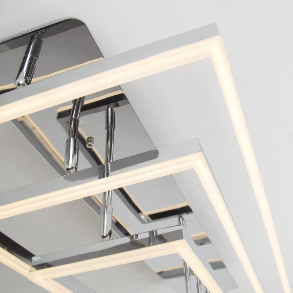 Потолочная люстра LED4U L11001-3CL CR Потолочная люстра LED4U L11001-3CL CR