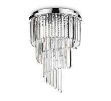Потолочная люстра Ideal Lux Carlton PL12 Cromo 168937