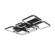 Потолочная светодиодная люстра iLedex Satellite 6813-8N-X-T BK
