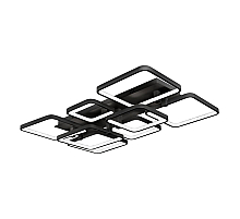 Потолочная светодиодная люстра iLedex Satellite 6813-8N-X-T BK