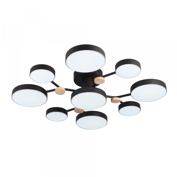 Потолочная люстра LED4U L3201-780 BK Потолочная люстра LED4U L3201-780 BK
