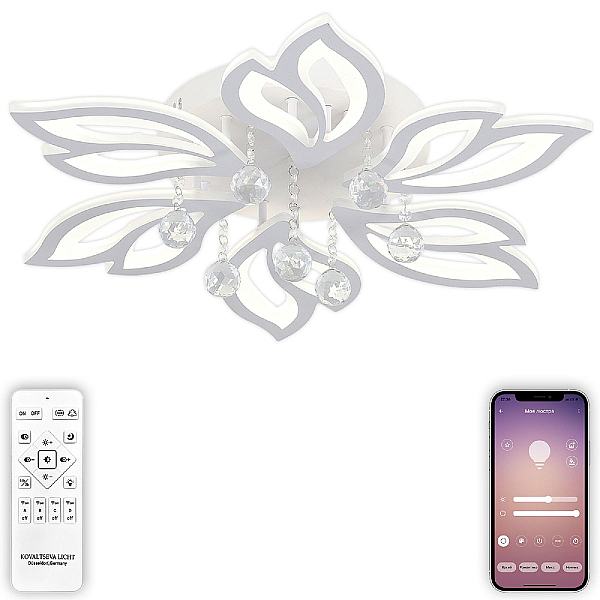 Потолочная светодиодная люстра Natali Kovaltseva Sand LED LAMPS 81241