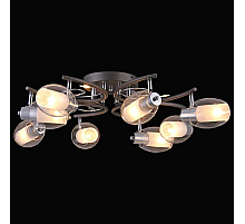 Потолочная люстра Natali Kovaltseva 75037-8C CHROME, GRAY