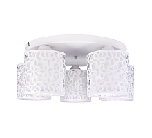Потолочная люстра Arte Lamp Traforato A8349PL-5WH