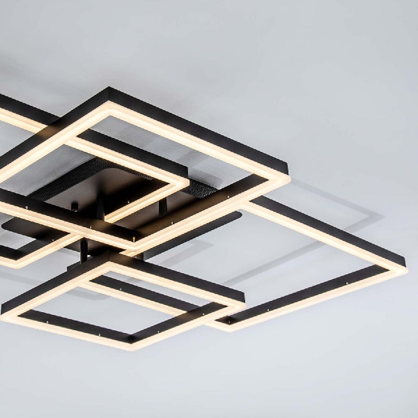 Потолочная люстра LED4U L11060-4 BK Потолочная люстра LED4U L11060-4 BK