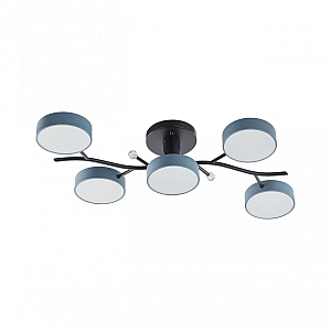 Потолочная люстра Arte Milano Ferrara 256606/5 Bk/Gr