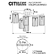 Потолочная люстра Citilux Axis CL313263