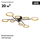 Потолочный светильник LED4U L3123-8