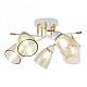 Потолочная люстра Arte Milano Amalfi 327410/5 FG+WH
