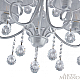 Потолочная люстра Arte Milano Amalfi 337146/5 WT+SL