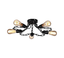 Потолочная люстра Arte Lamp A9344PL-5BK