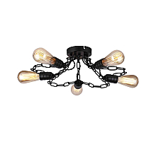 Потолочная люстра Arte Lamp A9344PL-5BK