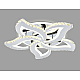 Потолочная светодиодная люстра Ambrella light Acrylica Ice FA1723
