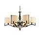 Люстра NEWPORT 31305+1/C black brass