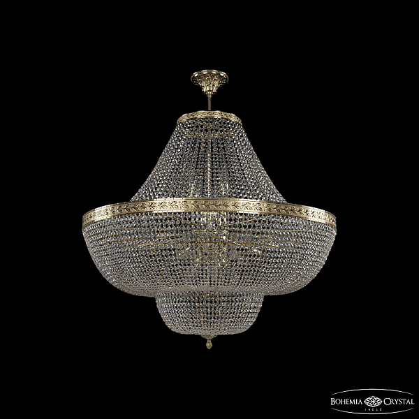 Потолочная люстра Bohemia Ivele Crystal 19091/H1/90IV G C1