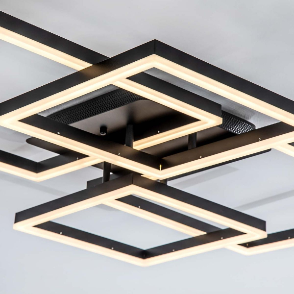Потолочная люстра LED4U L11060-4 BK Потолочная люстра LED4U L11060-4 BK