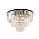 Потолочная люстра Nowodvorski Cristal M Black 7627