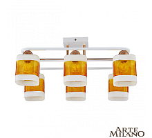 Потолочная люстра Arte Milano Amalfi 322008/6 WH+FG