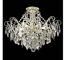 Потолочная люстра Crystal Lux ESMIRALDA PL6 SILVER