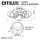 Потолочная светодиодная люстра Citilux Salma Smart CL224A161