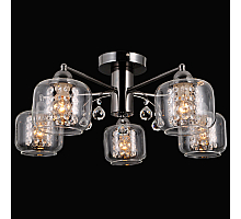 Накладная люстра Natali Kovaltseva LAINA 75091/5C DARK CHROME