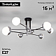 Потолочная люстра Eurosvet Nuvola 70129/8 хром Smart a057082