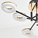 Потолочная светодиодная люстра Arte Milano Ferrara72999 272999/6 BK/GD