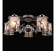 Накладная люстра Natali Kovaltseva FIORD 75120/5C ANTIQUE GRAY