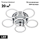 Потолочный светильник LED4U L2022-6