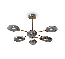 Люстра на штанге Freya Ashy FR5327CL-08BZ