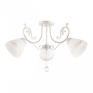Потолочная люстра Arte Milano 341900/3 WT+G