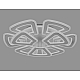 Потолочная светодиодная люстра Ambrella light Acrylica Original FA8892