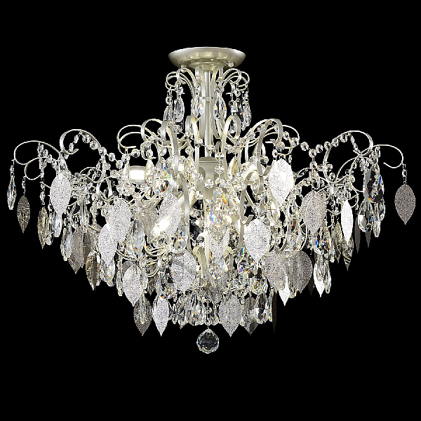 Потолочная люстра Crystal Lux Esmiralda PL9 Silver