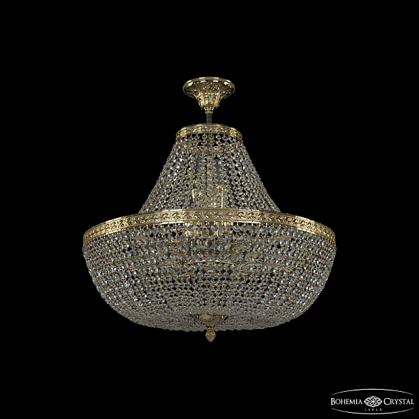 Потолочная люстра Bohemia Ivele Crystal 19051/H1/55IV G C1