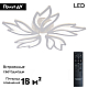 Потолочная люстра Natali Kovaltseva Rif LED LAMPS 81118/4C