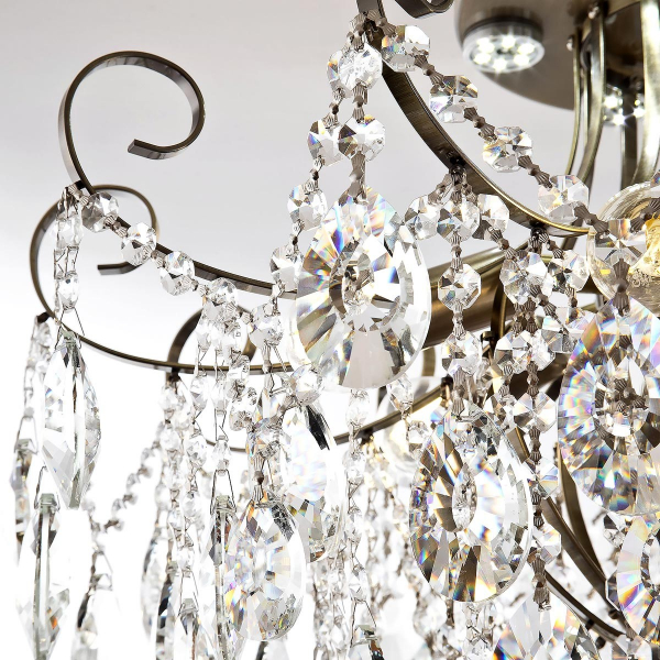 Потолочная люстра Modelux ML.1701.4 AB Потолочная люстра Modelux ML.1701.4 AB