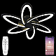 Потолочная светодиодная люстра Natali Kovaltseva High-Tech Led Lamps 82008 Black