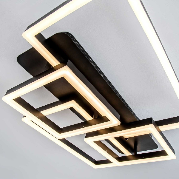 Потолочная люстра LED4U L11045-4 BK Потолочная люстра LED4U L11045-4 BK