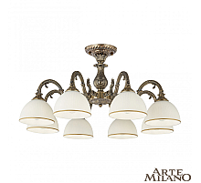Потолочная люстра Arte Milano 346410/8 AB