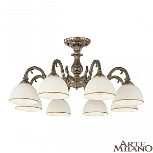Потолочная люстра Arte Milano 346410/8 AB