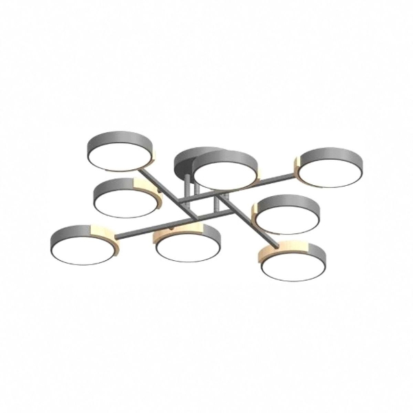 Потолочная люстра LED4U L3212-840 GR Потолочная люстра LED4U L3212-840 GR