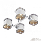Потолочная люстра Arte Milano Amalfi 329809/4 WH+CR