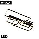 Потолочный cветильник LED4U L11046-4 BK