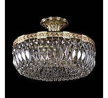 Люстра на штанге Bohemia Ivele Crystal 19041/35IV G
