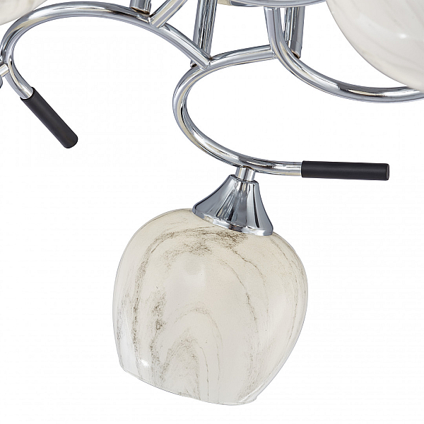 Потолочная люстра Arte Milano Amalfi 327985/3 CR+BK