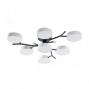 Потолочная люстра Arte Milano Ferrara 256606/6+1 Bk/Wh