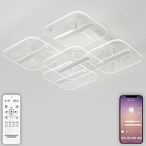 Потолочная светодиодная люстра Natali Kovaltseva LED LIGHT LED LAMPS 81383