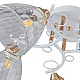 Потолочная люстра Arte Milano Amalfi 321395/5A WH+FG