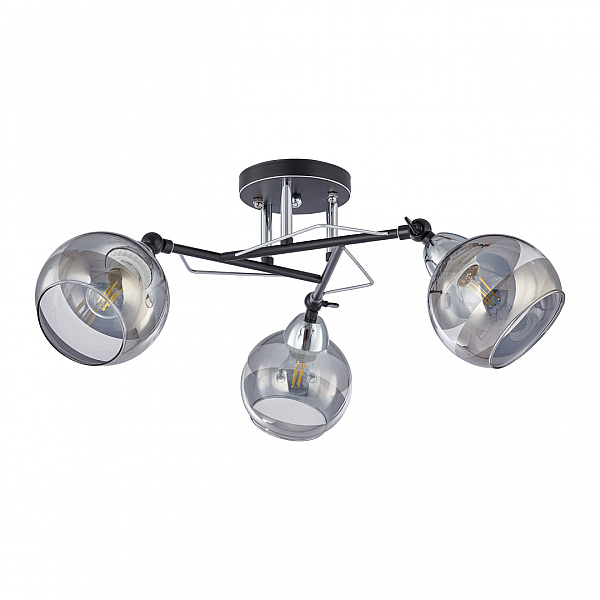 Потолочная люстра Arte Milano Amalfi 323685/3B BK+CR