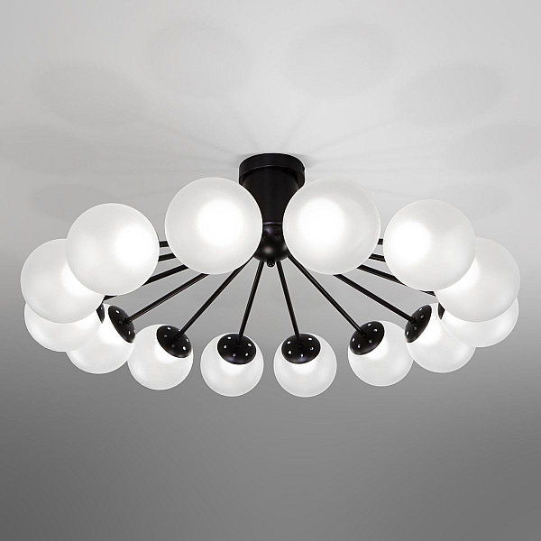 Потолочная люстра Eurosvet Vinter 201057 LED черный a072623